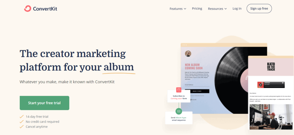 Convertkit email marketing software - How To Start A Blog In WordPress 
