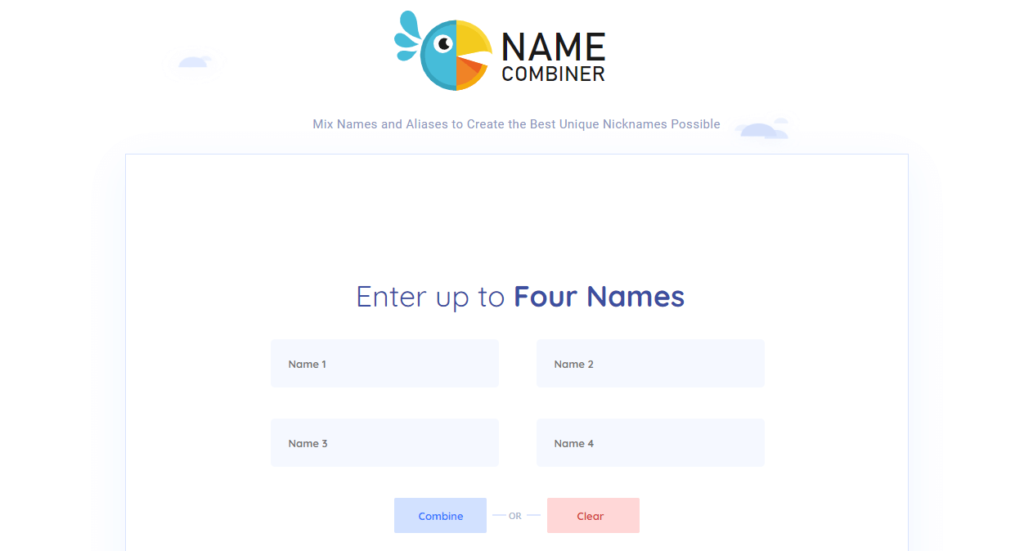 use a name combiner tool