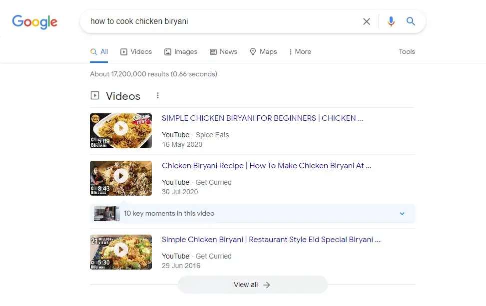How To Do Keyword Research For SEO - Video Snippets